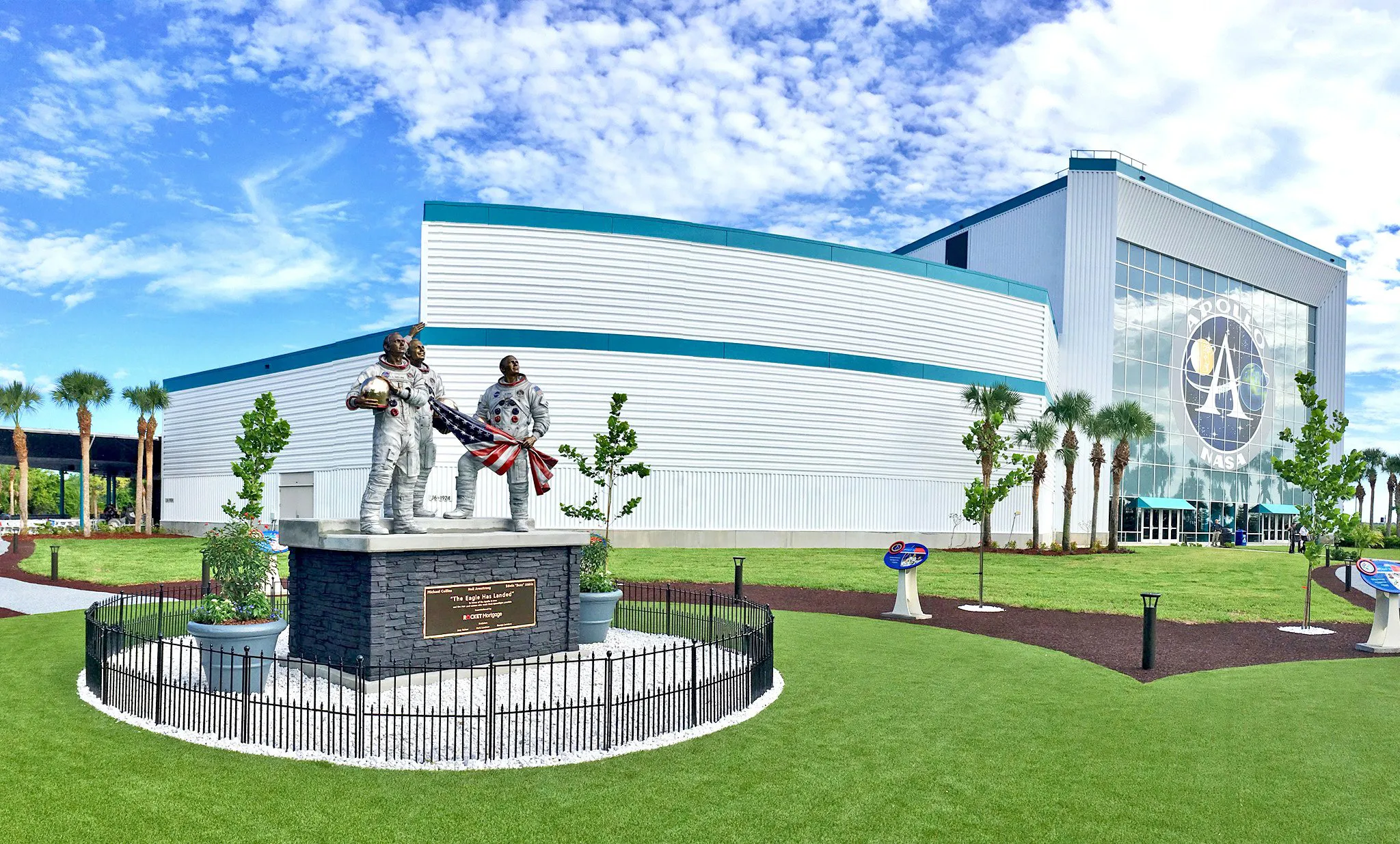 NASA Building Landscape with Oklahoma Artificial Turf